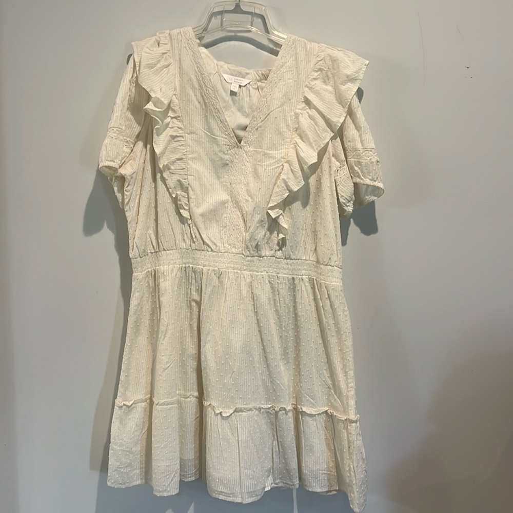 Cream dress
